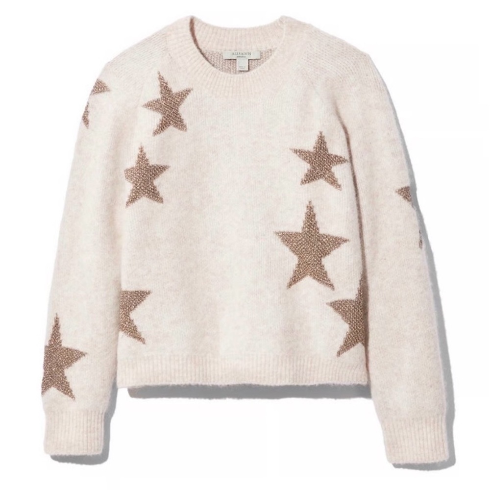 All Saints Ultra Cozy Star Sweater